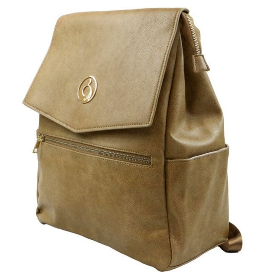 Shop Other Categories Isoki Nappy Bags | Isoki Hartley Backpack Latte