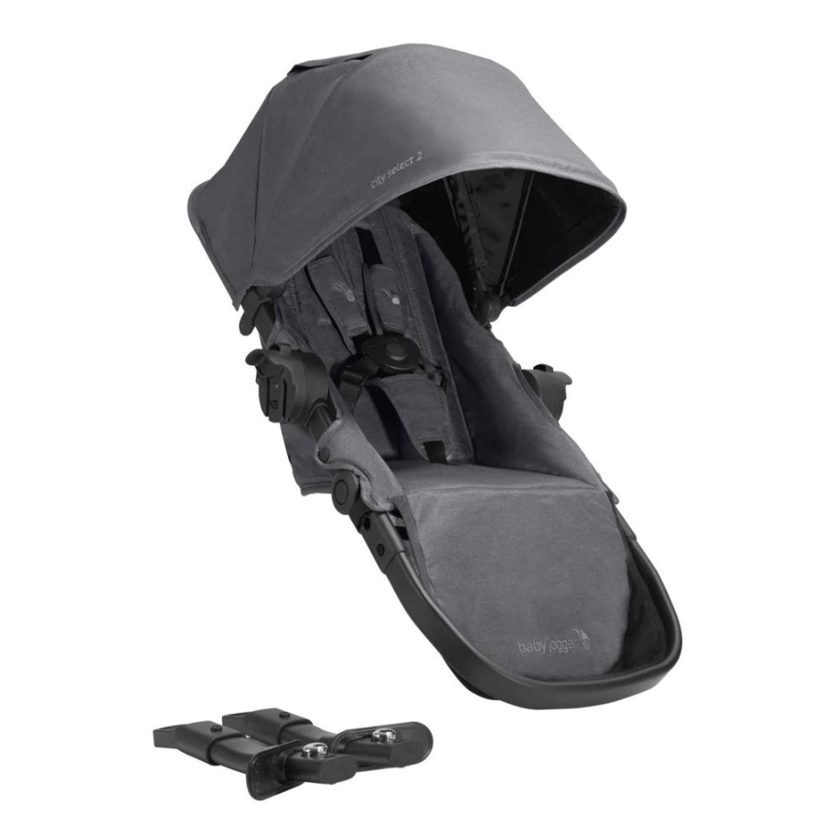 Prams & Strollers Baby Jogger Pram Second Seats | Baby Jogger City Select 2 Second Seat Radiant Slate