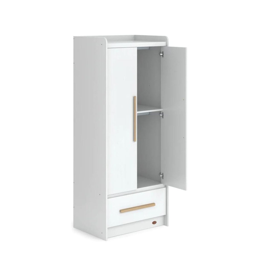 Nursery Furniture Boori | Boori Neat 2 Door Wardrobe Barley And Almond Barley/Almond