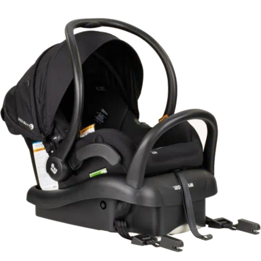 Prams & Strollers Bugaboo | Bugaboo Butterfly Travel Stroller ( ), Maxi Cosi Mico Plus Isofix Capsule (Onyx) And Adapter Package Midnight Black