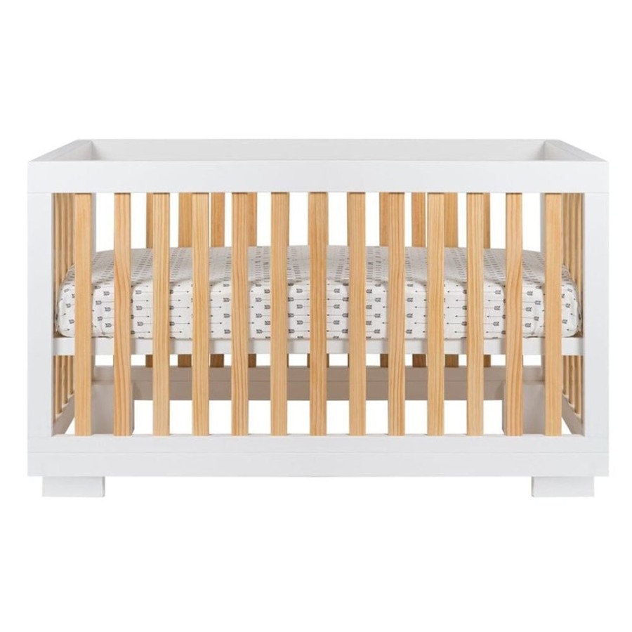 Nursery Furniture Cocoon Large Baby Cots | Cocoon Luxe Cot White/Natural Natural White