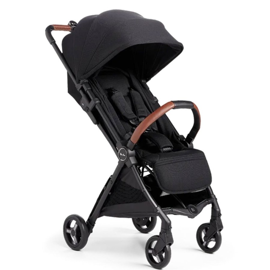 Prams & Strollers Silver Cross | Silver Cross Jet 4 Travel Stroller Black