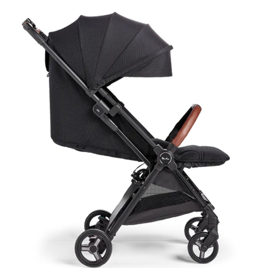 Prams & Strollers Silver Cross | Silver Cross Jet 4 Travel Stroller Black