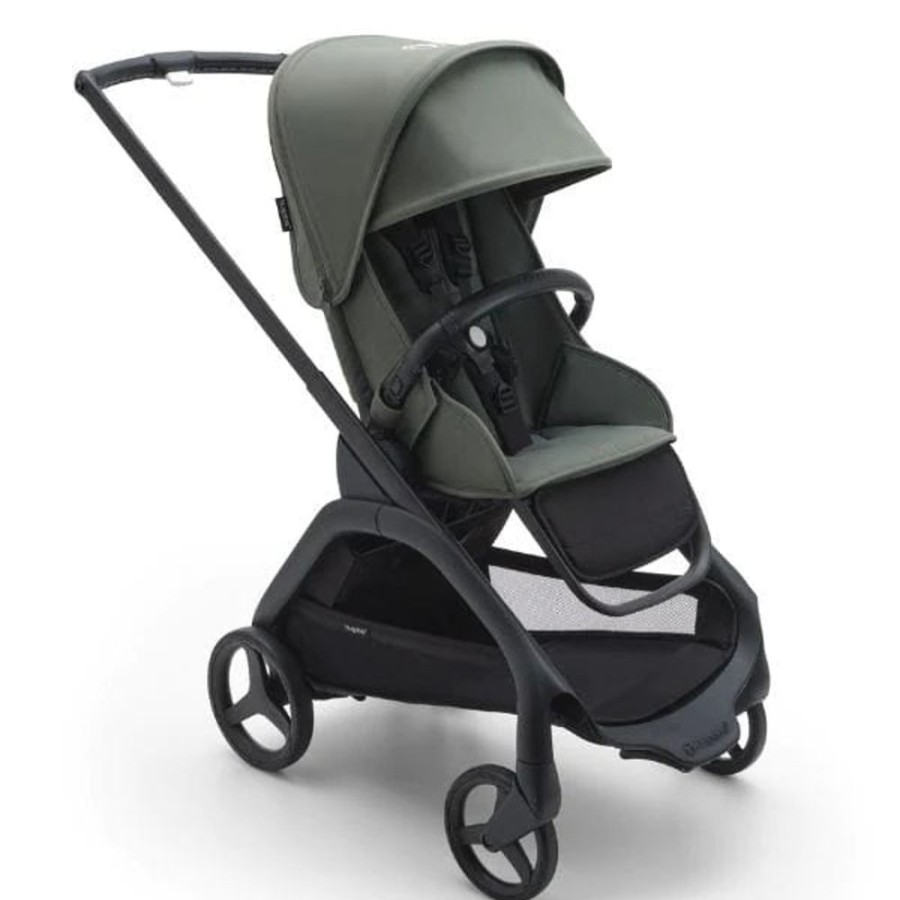 Prams & Strollers Bugaboo | Bugaboo Dragonfly Essential Pram Bundle Forest Green