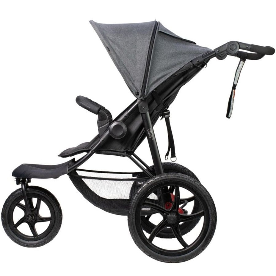 Prams & Strollers Mothers Choice | Mothers Choice Flux Ii Layback 3 Wheel Stroller Pre Order Late February Charcoal