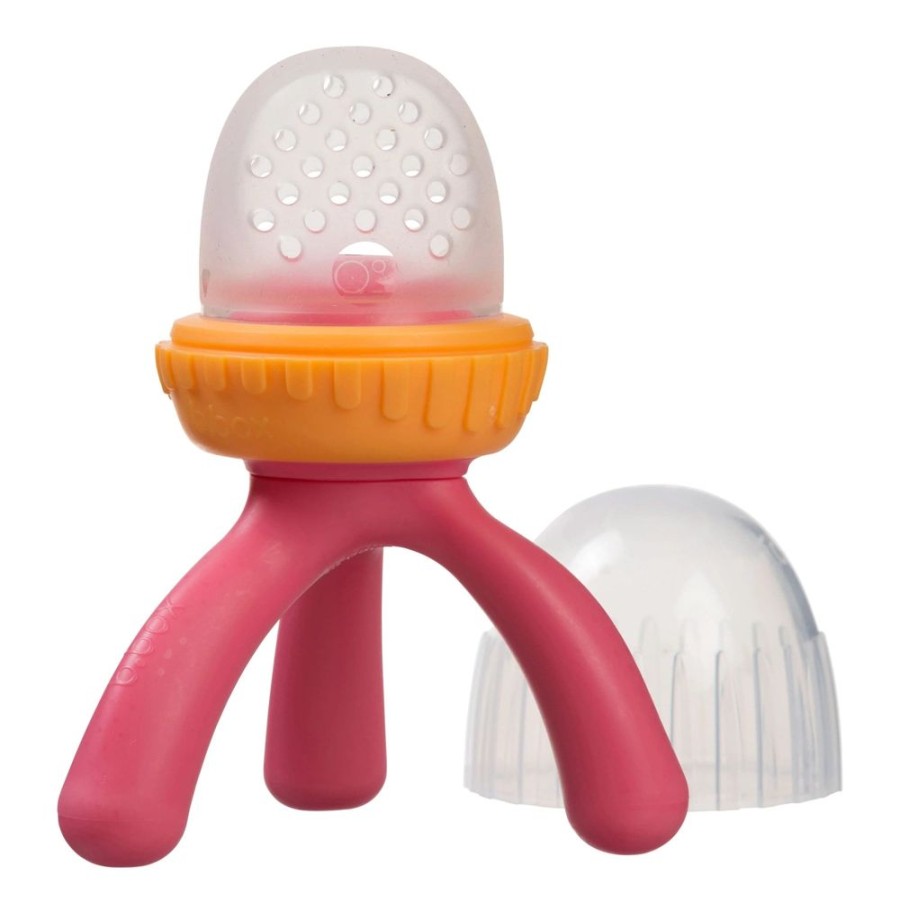 Shop Other Categories Bbox Newborn Feeding | Bbox Silicone Fresh Food Feeder Strawberry Shake