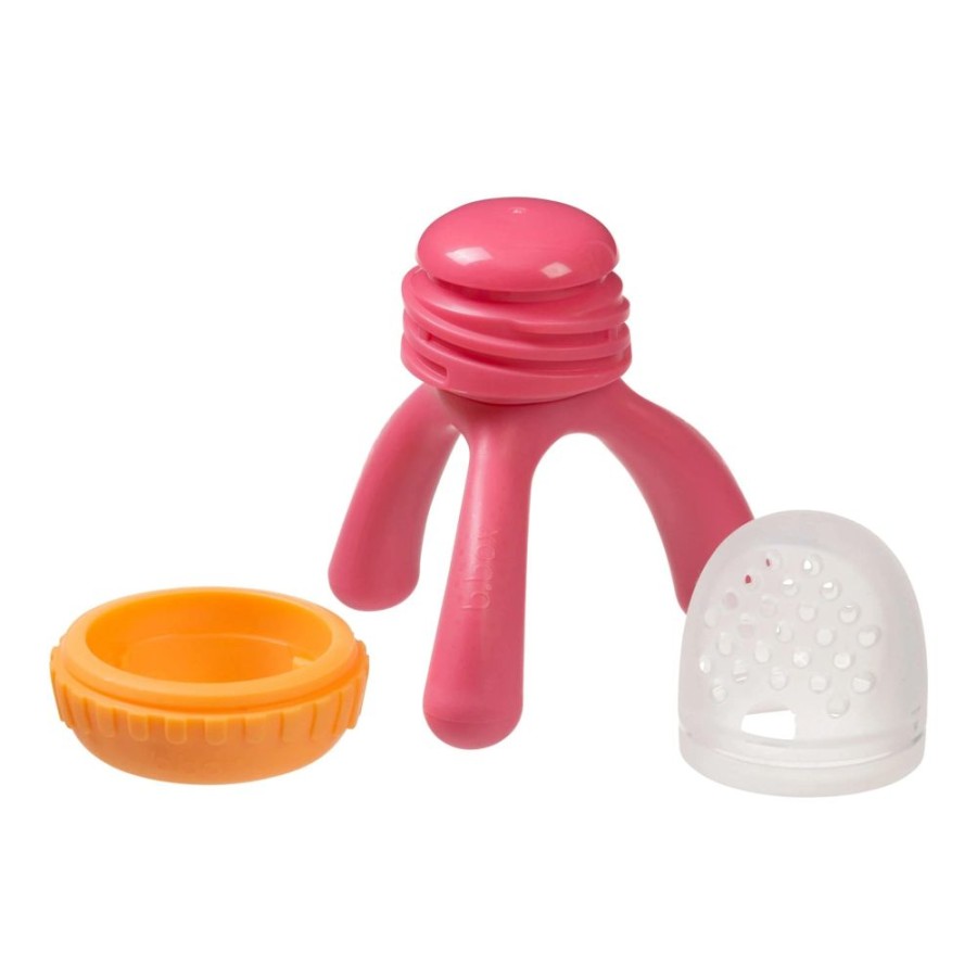 Shop Other Categories Bbox Newborn Feeding | Bbox Silicone Fresh Food Feeder Strawberry Shake