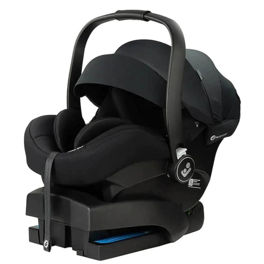 Prams & Strollers Silver Cross | Silver Cross Reef Pram + Maxi Cosi Mico 12 Capsule Onyx With Adapters Stone