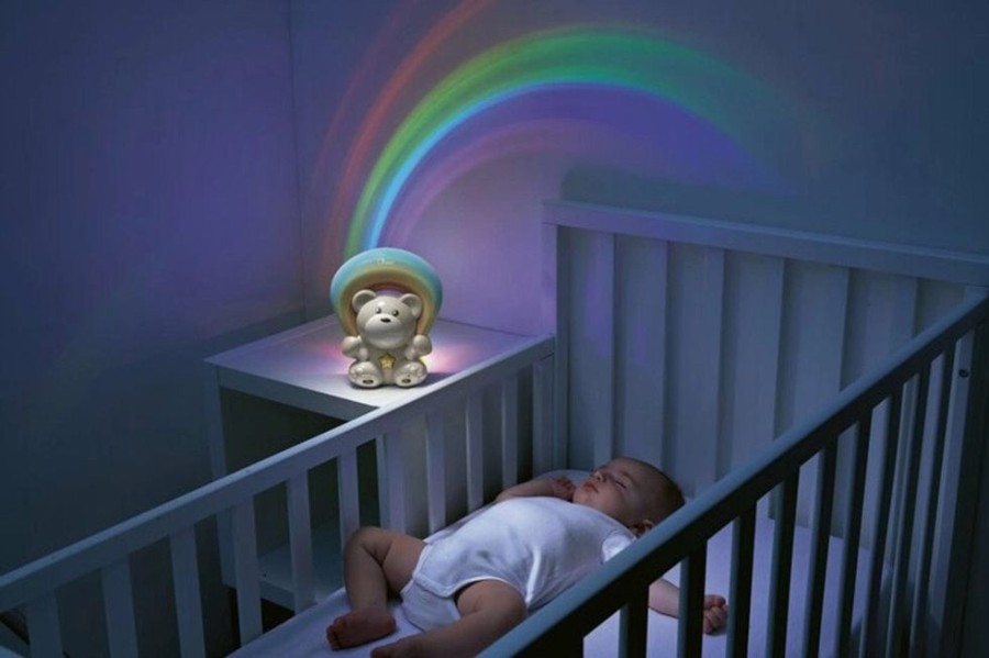 Shop Other Categories Chicco Night Lights | Chicco Rainbow Bear Bed Arch