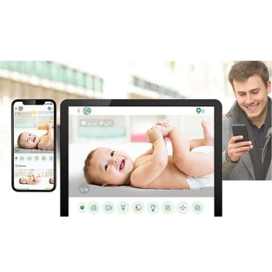 Shop Other Categories Leapfrog Baby Monitors | Leapfrog Lf815Hd 2-Camera Hd Video Monitor With Remote Access