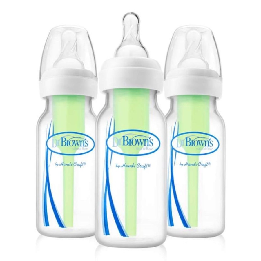 Shop Other Categories Dr Browns Newborn Feeding | Dr Browns Options+ Narrow Neck 120Ml Feeding Bottle 3 Pack