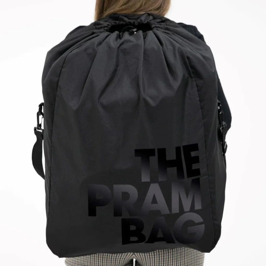 Prams & Strollers The Amazing Baby Company Pram Travel Transport Bags | The Amazing Baby Company - The Pram Bag Black