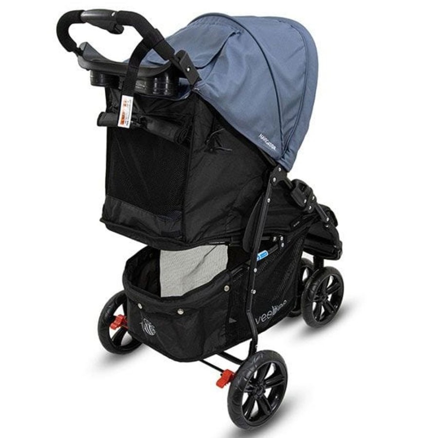 Prams & Strollers VeeBee | Veebee Navigator Stroller 3 Wheel Glacier