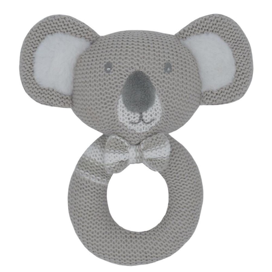 Shop Other Categories Living Textiles Baby Rattles | Living Textiles Knitted Rattle Kevin The Koala