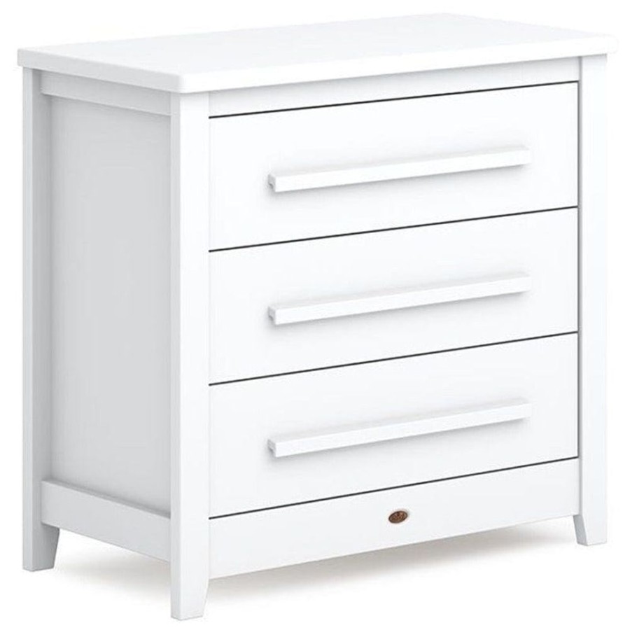 Nursery Furniture Boori | Boori Linear 3 Drawer Chest Smart Assembly Barley