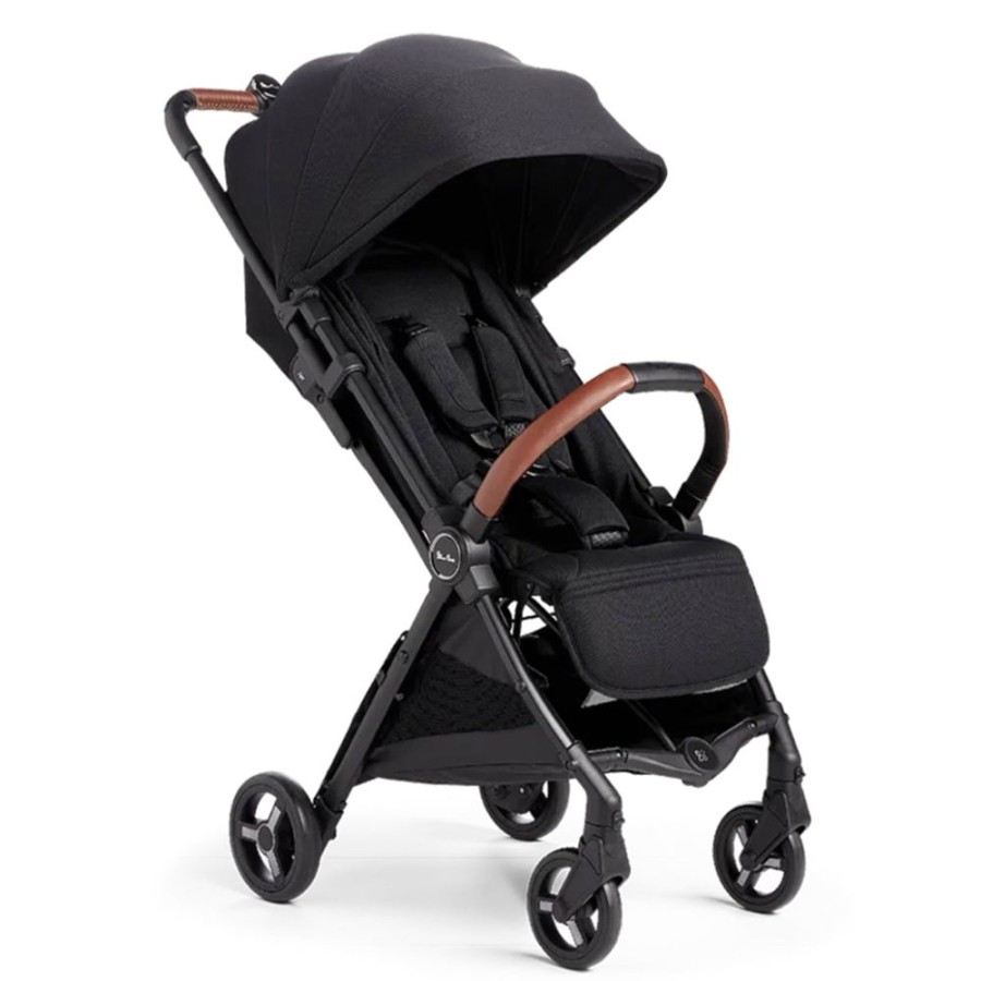 Prams & Strollers Silver Cross | Silver Cross Jet 4 Travel Stroller Black