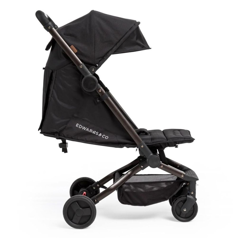 Prams & Strollers Baby Mode Melbourne Superstore | Edwards & Co Otto Travel Stroller Black Luxe