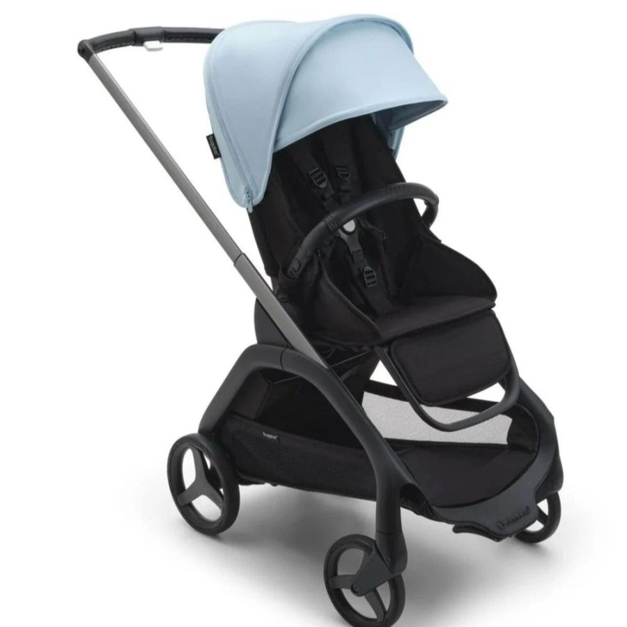 Prams & Strollers Bugaboo | Bugaboo Dragonfly Pram Skyline Blue