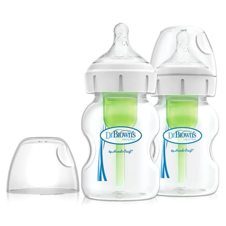 Shop Other Categories Dr Browns Newborn Feeding | Dr Browns Options+ Wide Neck 150Ml Feeding Bottle 2 Pack