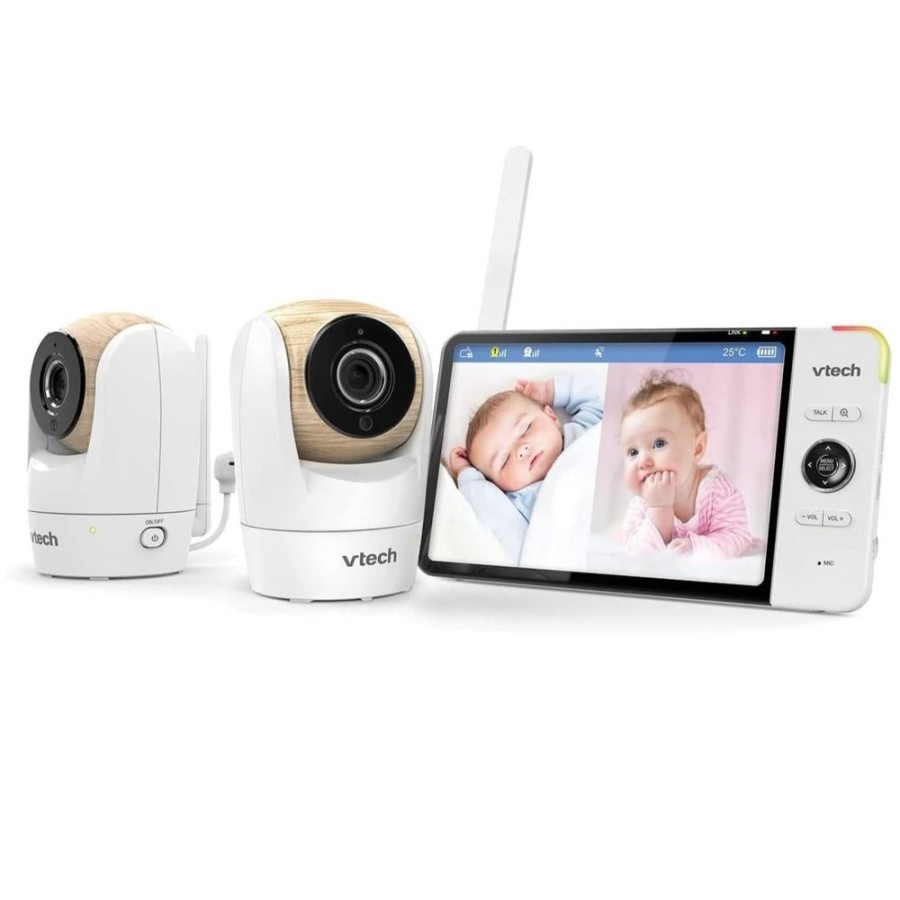 Shop Other Categories Vtech Baby Monitors | Vtech Bm7750Au 2-Camera Pan & Tilt Video & Audio Monitor