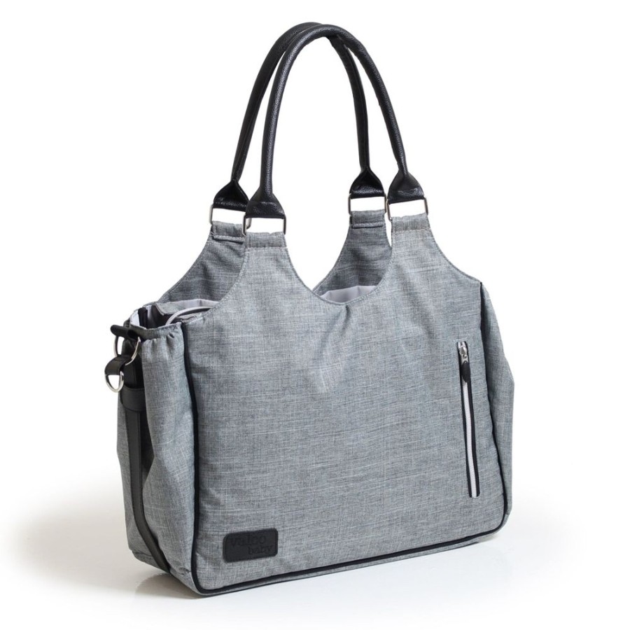 Shop Other Categories Valco Baby Nappy Bags | Valco Baby Mothers Nappy Bag Grey Marle