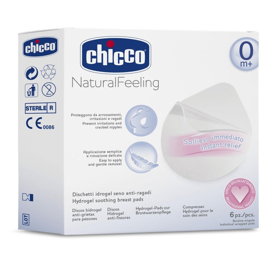 Shop Other Categories Chicco Feeding Accessories | Chicco Hydrogel Soothing Breast Pads