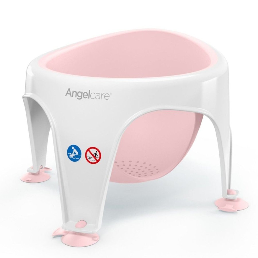 Shop Other Categories Angelcare Bath And Aids | Angelcare Bath Seat Ring Pink Light