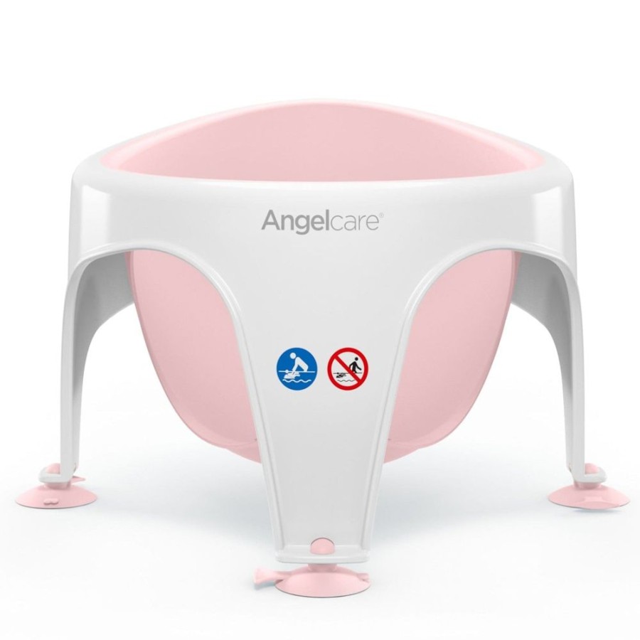 Shop Other Categories Angelcare Bath And Aids | Angelcare Bath Seat Ring Pink Light