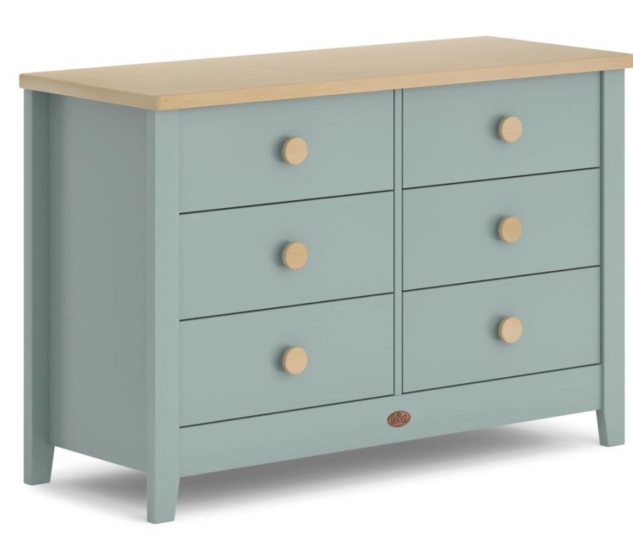 Nursery Furniture Boori | Boori 6 Drawer Chest V23 Blueberry And Almond Blueberry/Almond