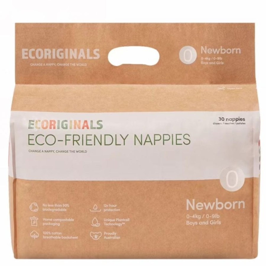 Shop Other Categories Ecoriginals Baby Nappies | Ecoriginals Eco-Friendly Nappies Newborn (0-4.5 Kg)