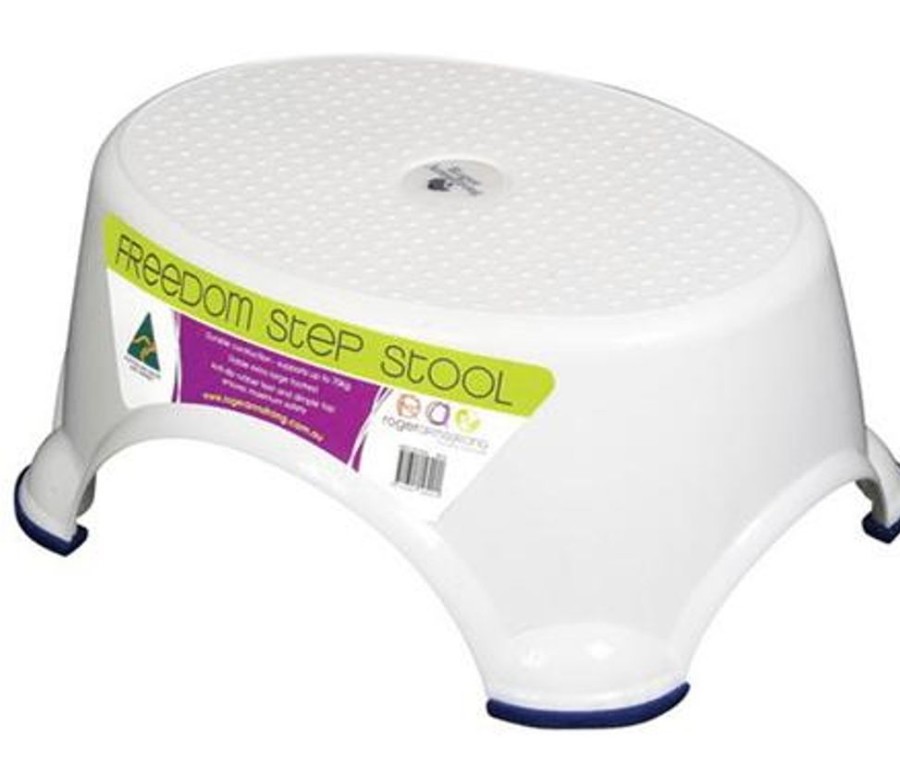 Shop Other Categories Roger Armstrong Toilet Training | Roger Armstrong Freedom Step Stool White