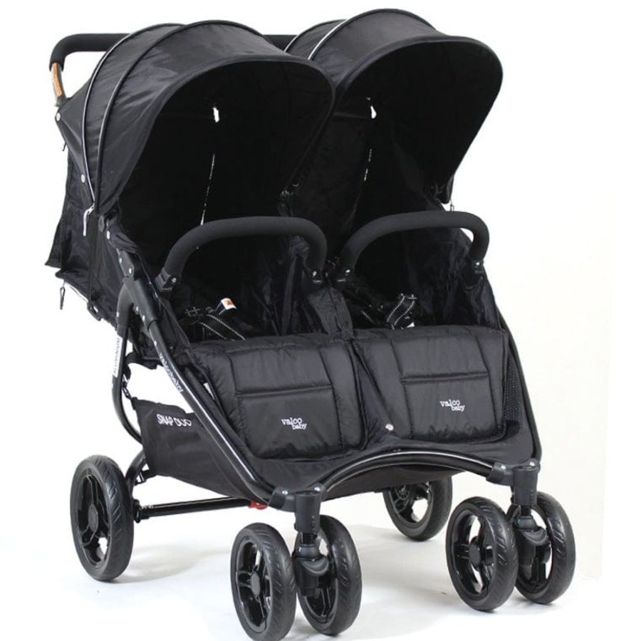 Prams & Strollers Valco Baby | Valco Baby Snap Duo Stroller Pre Order Mid February Black Beauty