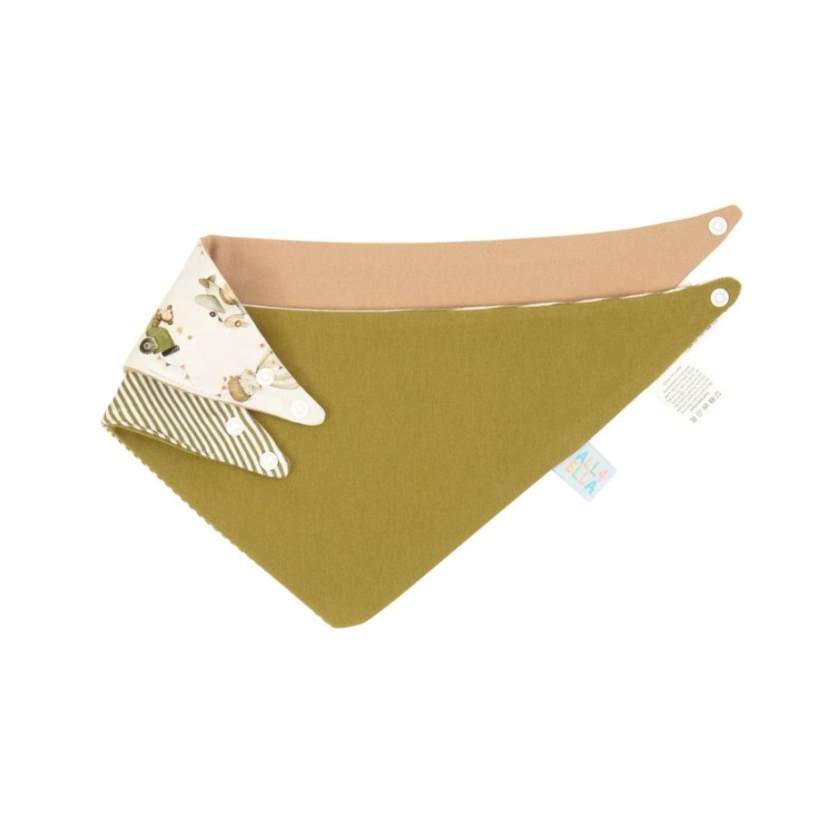 Shop Other Categories All4Ella Feeding Accessories | All4Ella Bandana Bib 2-Pack MonNew Carnival