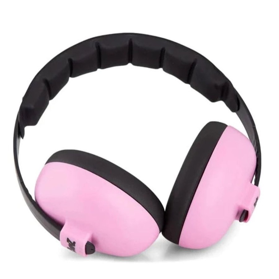 Shop Other Categories Baby Banz Baby Health & Safety | Baby Banz Mini Baby Ear Muffs Up To 3 Years Petal Pink