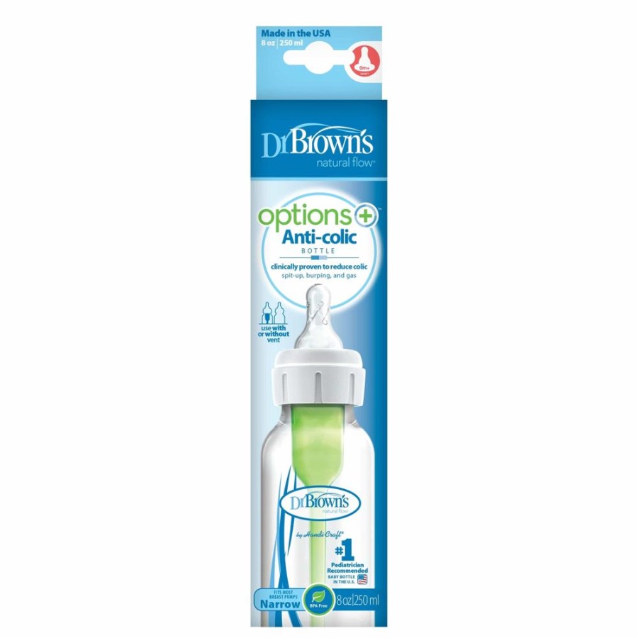 Shop Other Categories Dr Browns Newborn Feeding | Dr Browns Options+ Narrow Neck 250Ml Feeding Bottle