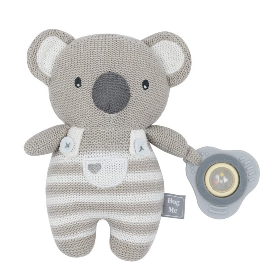 Prams & Strollers Lolli Living Pram & Stroller Toys | Living Textiles Activity Huggable Toy - Knitted Koala