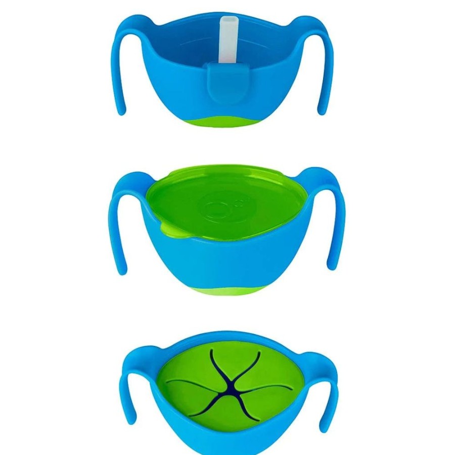 Shop Other Categories Bbox Newborn Feeding | Bbox Bowl And Straw Ocean Breeze