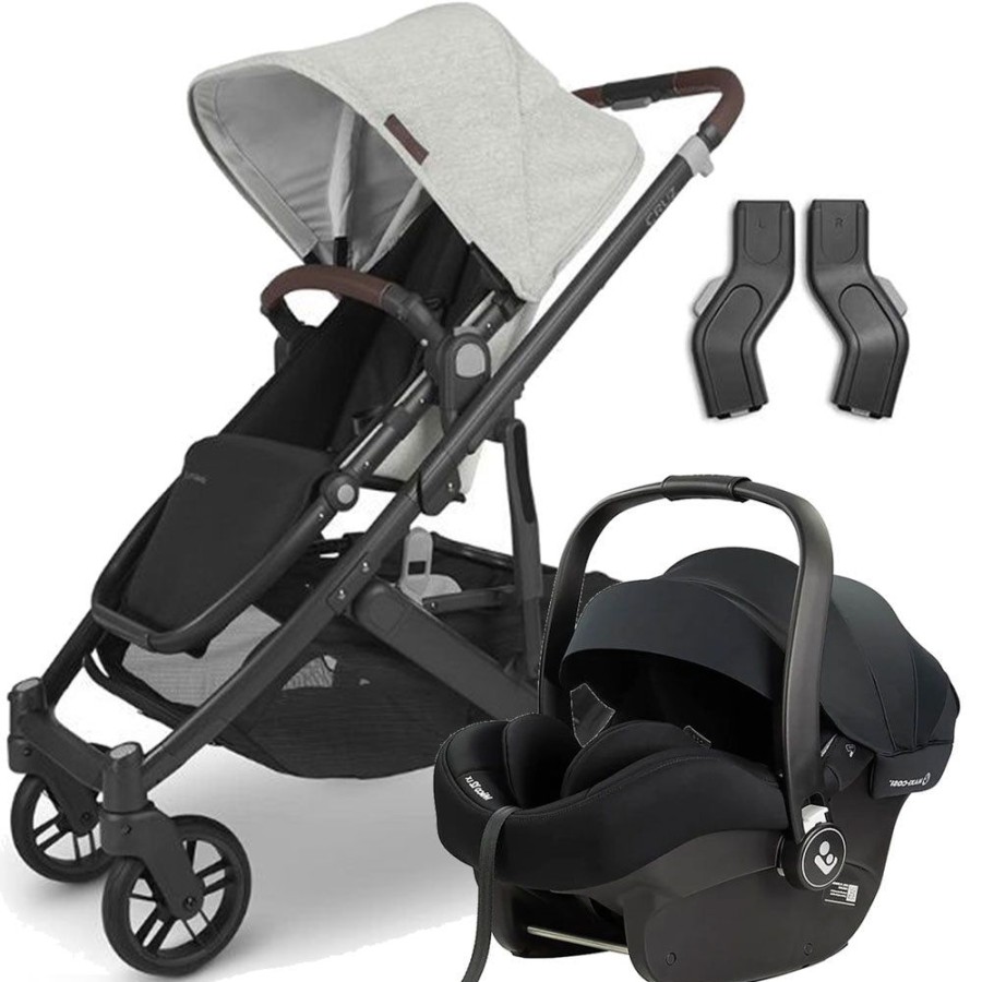 Prams & Strollers Uppababy | Uppababy Cruz V2 ( ) Maxi Cosi Mico 12 Lx (Onyx) Travel System Anthony