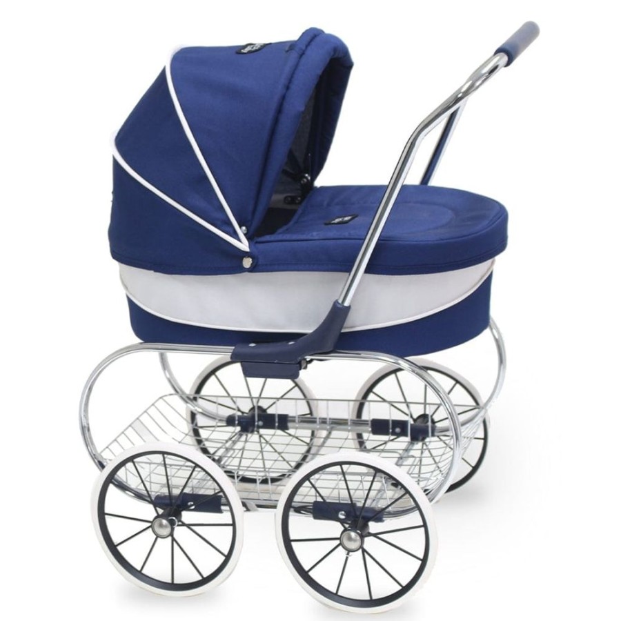 Prams & Strollers Valco Baby | Valco Baby Mini Princess Dolls Pram Navy