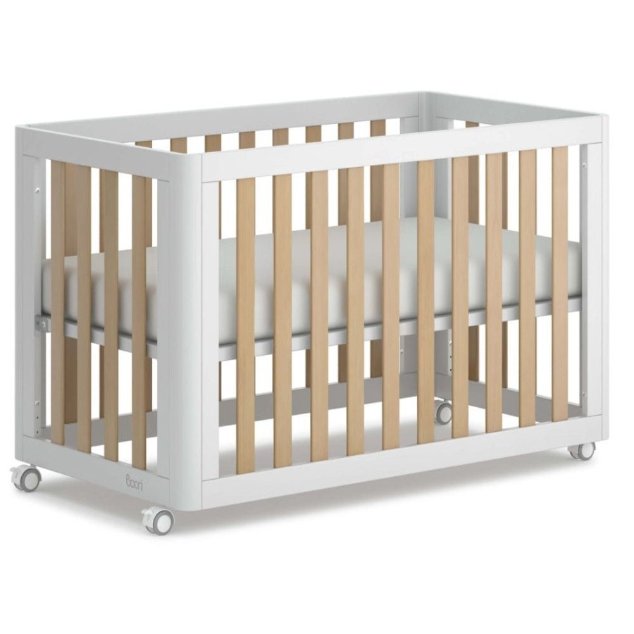 Nursery Furniture Boori Compact Baby Cots | Boori Turin Compact Cot Barley And Almond Barley/Almond