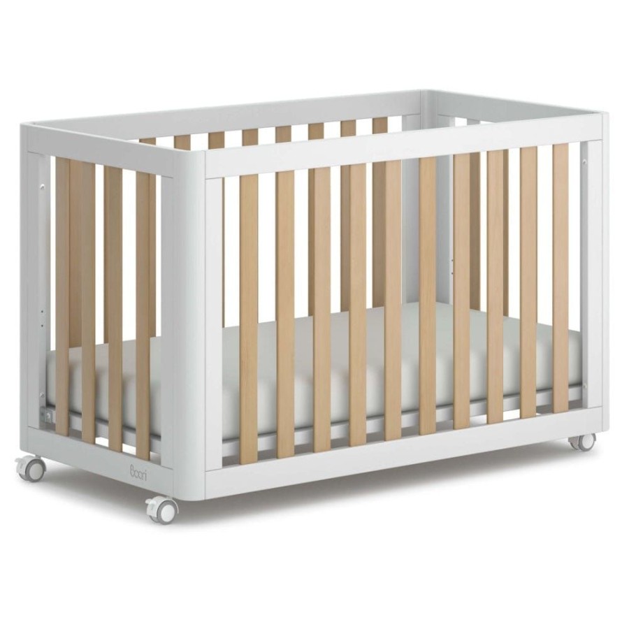 Nursery Furniture Boori Compact Baby Cots | Boori Turin Compact Cot Barley And Almond Barley/Almond