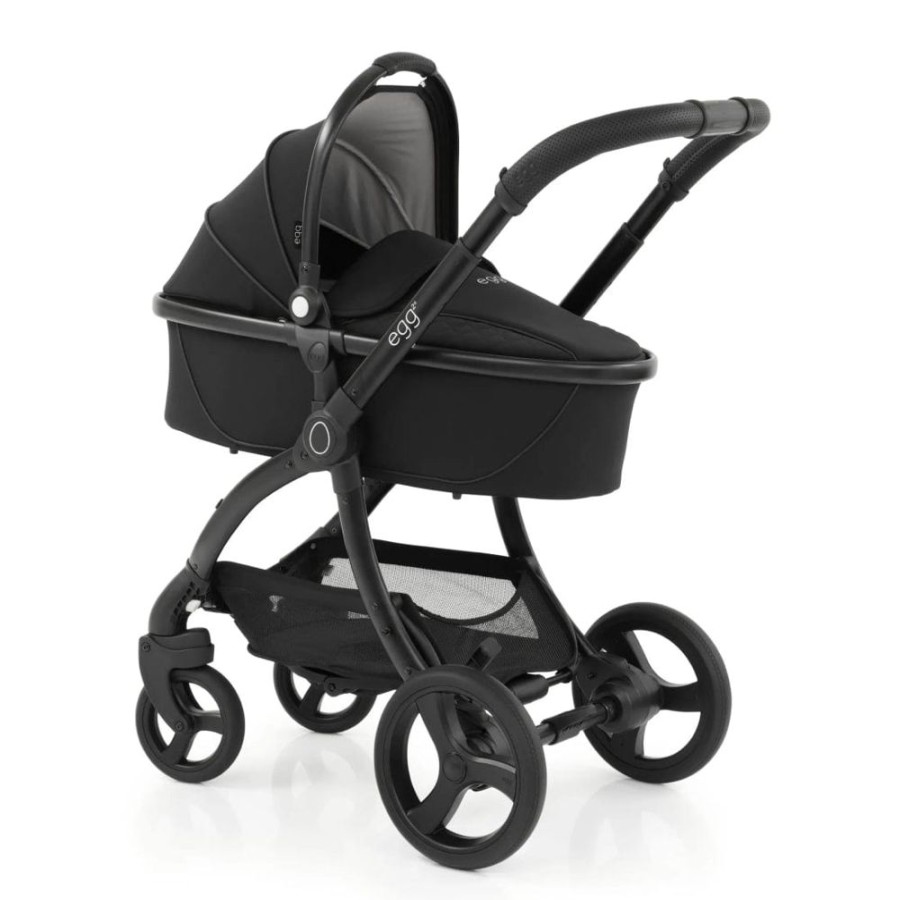 Prams & Strollers Babystyle Egg Pram Bassinet & Carrycots | Egg 2 Carrycot Bassinet ( ) Just Black