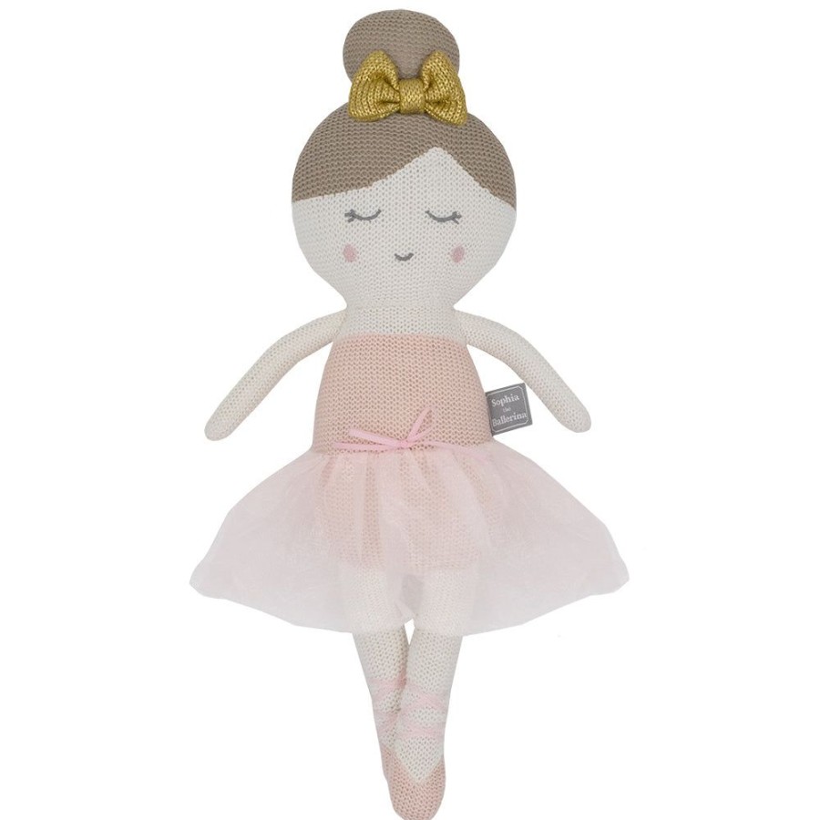 Prams & Strollers Living Textiles Pram & Stroller Toys | Living Textiles Softie Toy Sophia Ballerina