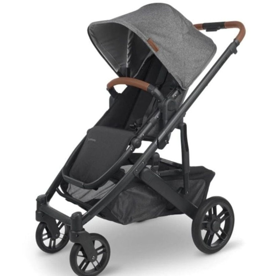 Prams & Strollers Uppababy | Uppababy Cruz V2 Charcoal Melange ( ) + Free Snug Seat & Cup Holder Valued At $165 - Pre Order Mid February Greyson