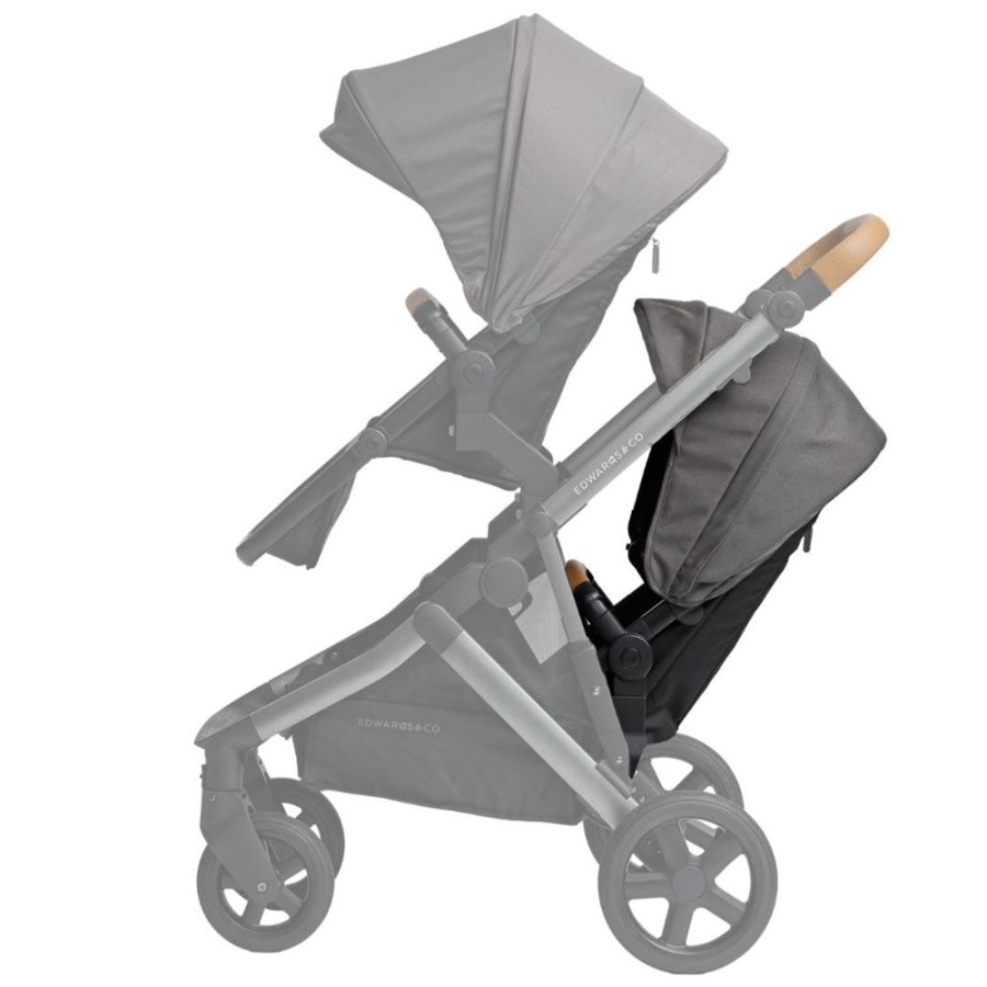 Prams & Strollers Baby Mode Melbourne Superstore Pram Second Seats | Edwards & Co Olive Second Seat Kit Special Edition Ochre Grey