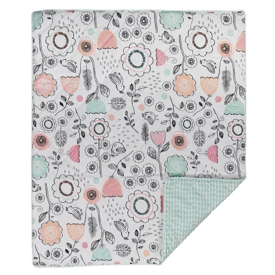 Shop Other Categories Lolli Living Bassinet & Cot Linen | Living Textiles Sparrow All Seasons Cot Quilt