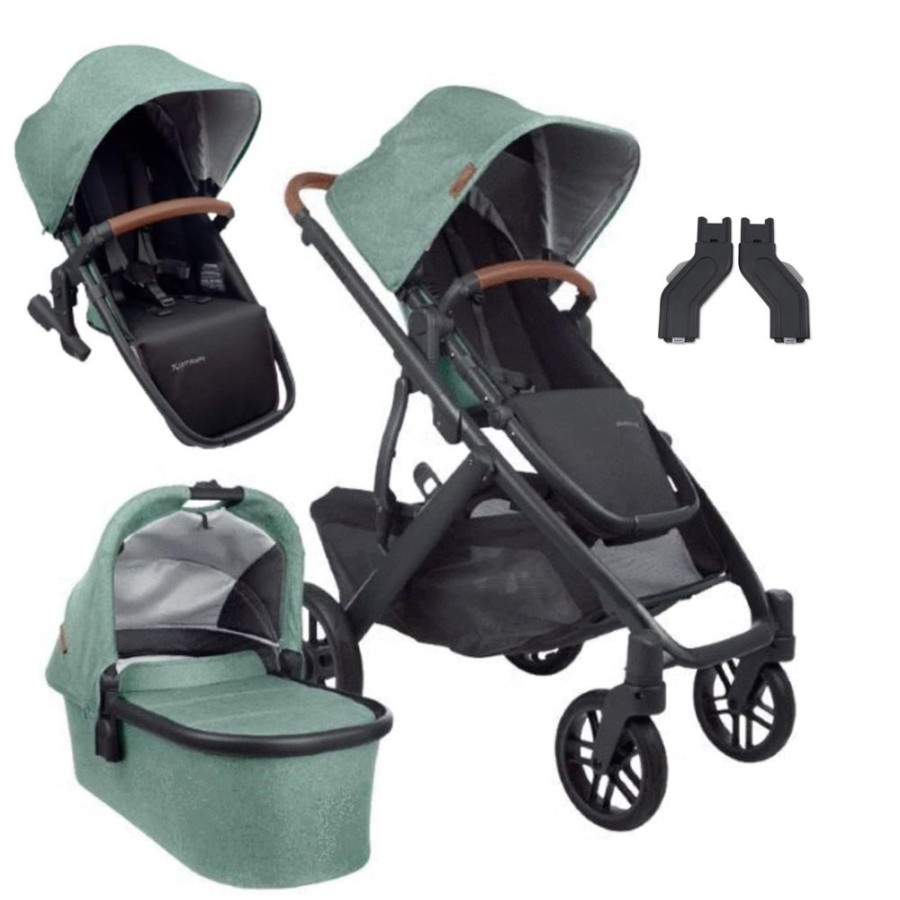 Prams & Strollers Uppababy | Uppababy Vista V2 Duo Pram Package ( ) Gwen