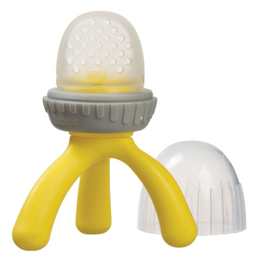 Shop Other Categories Bbox Feeding Accessories | Bbox Silicone Fresh Food Feeder Lemon Sherbert