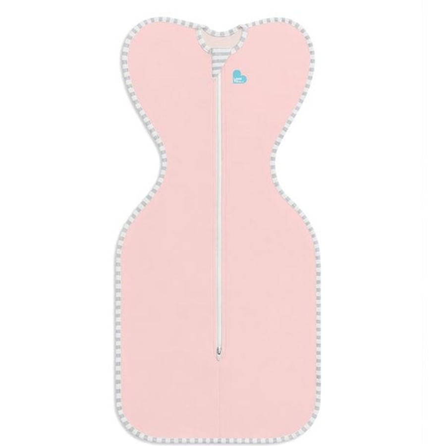 Shop Other Categories Love To Dream Swaddles & Baby Wraps | Love To Dream Swaddle Up 1.0 Tog Original Medium 6-8.5Kg Dusty Pink