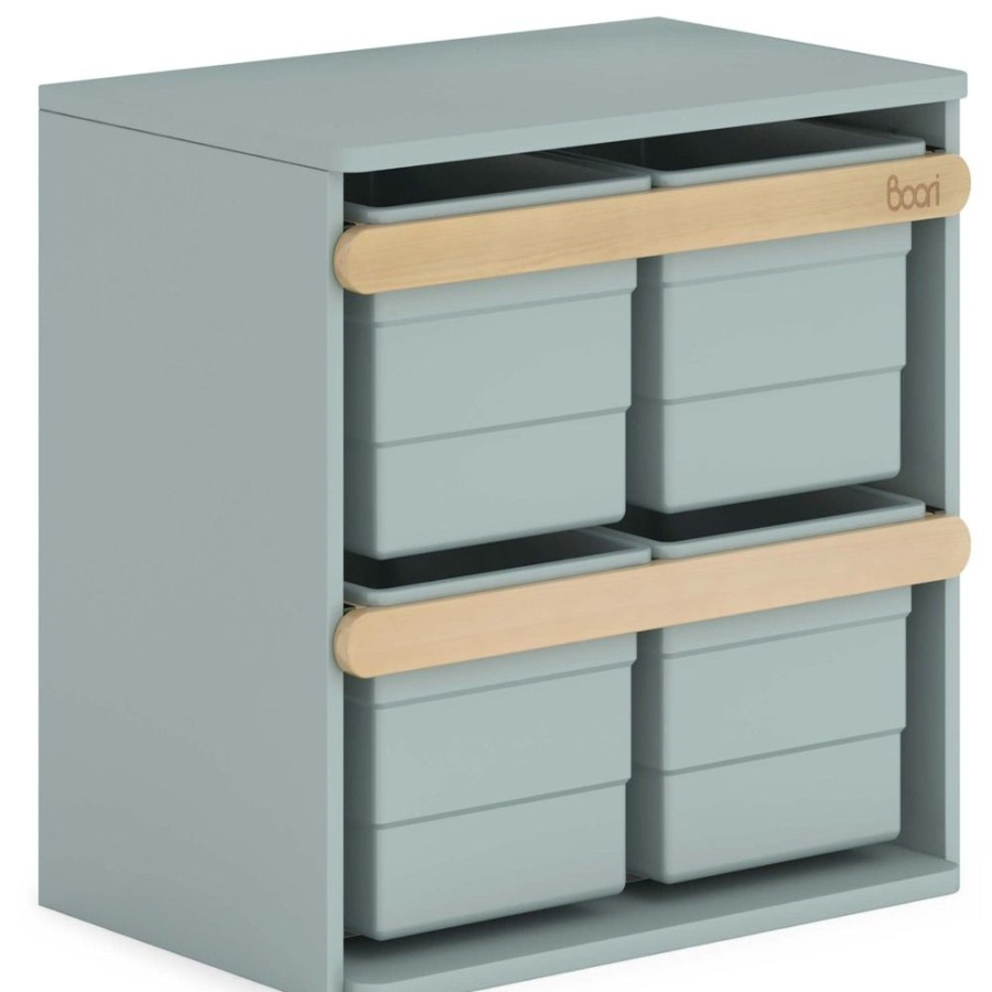 Nursery Furniture Boori Kids | Boori Tidy Toy Cabinet Blueberry And Almond - Pre Order Mid February Blueberry/Almond